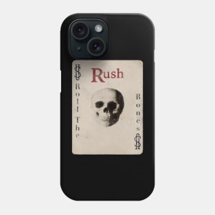 Rush Roll The Bones Playing Card Phone Case