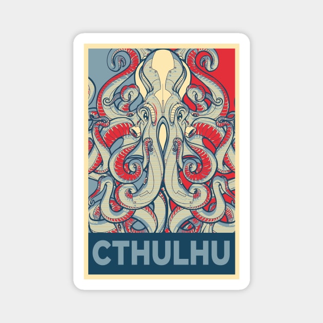 Cthulhu Magnet by TEEVEETEES