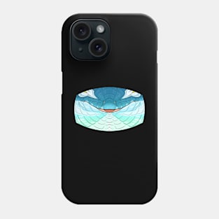 Blue Abronia Mask Phone Case