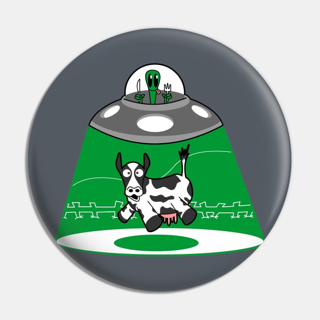 UFO FAST FOOD PICK UP Pin by RobotGhost