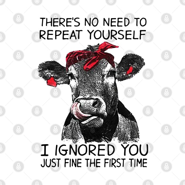 I Ignored You Funny Cow by Dojaja