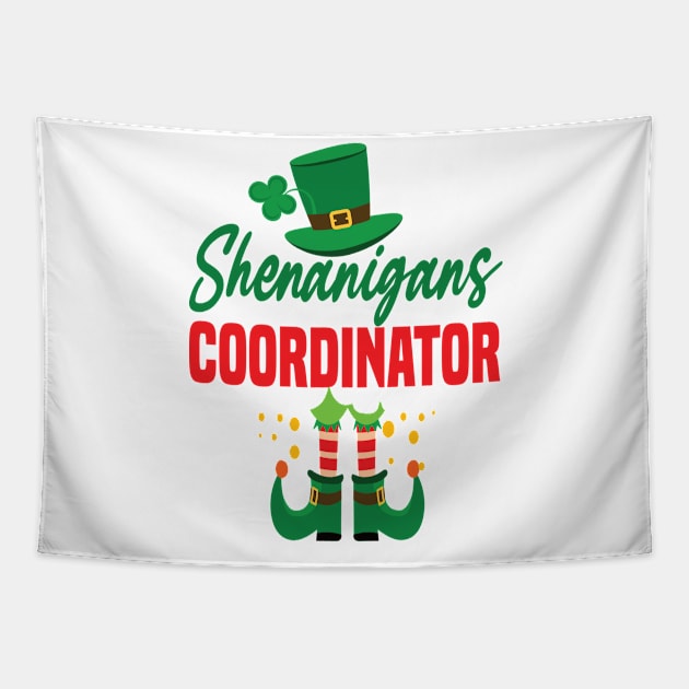 Shenanigans coordinator ST.patricks day teacher gift Tapestry by DODG99