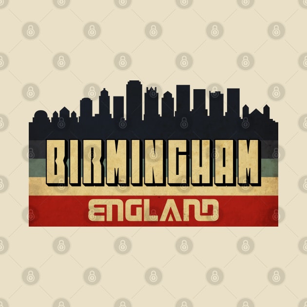 Birmingham City Skyline by CTShirts