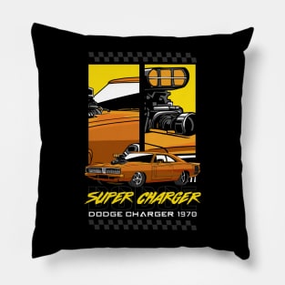 V8 Charger SRT Car Pillow