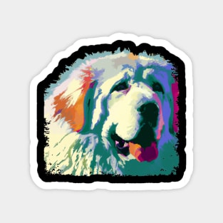 Great Pyrenees Pop Art - Dog Lover Gifts Magnet