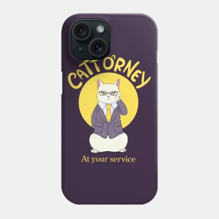 Cat Attorney - Ver. 1 Phone Case