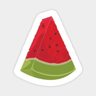 Food Vignette: Watermelon Slice Magnet