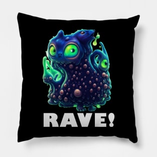 Techno T-Shirt - Rave Organism - Catsondrugs.com - Techno, rave, edm, festival, techno, trippy, music, 90s rave, psychedelic, party, trance, rave music, rave krispies, rave flyer T-Shirt T-Shirt T-Shirt Pillow