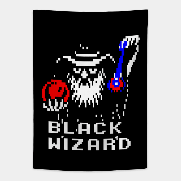 Black Wizard Tapestry by Breakpoint