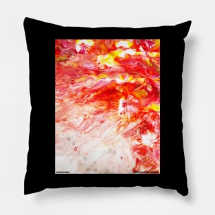 Colorful Abstract Oil Painting Artist Novelty Gift Pillow