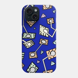 Abstract Pattern - Indigo Phone Case