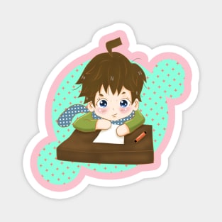 cute anime cartoon funny character Magnet