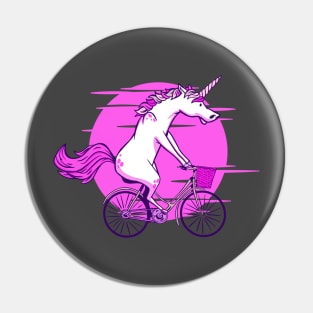 Unicorn Bicycle Pin