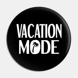 Vacation Mode Pin