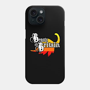 Beasts of Britain (Nessie Logo, Orange) Phone Case