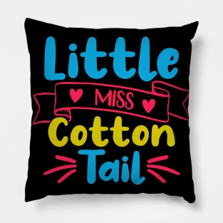 Little Miss Cotton Tail Pillow