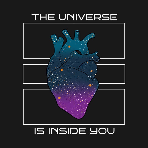 The universe is inside you by Captain Nickel