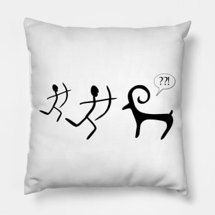 Archeology Shirt | Prehistoric Draw Pillow