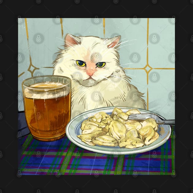 Pierogi Dinner by Catwheezie