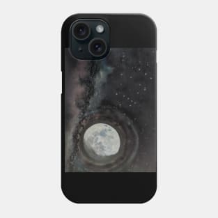 Gibbous Moon and Gemini Stars Phone Case