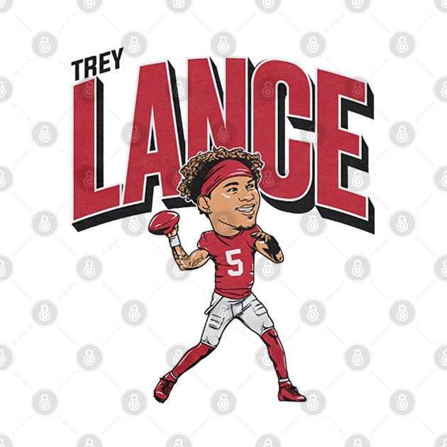 Trey Lance Caricature by Chunta_Design