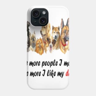 love my dog Phone Case