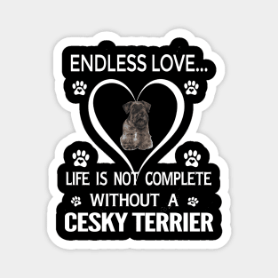 Cesky Terrier Lovers Magnet
