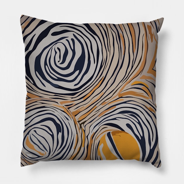 Tiger Skin Edition Pillow by ezhar.v.b