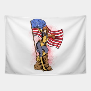 Real American Heroes Tapestry