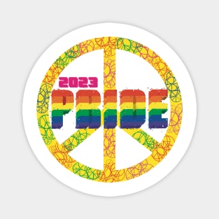 Pride Peace 2023 Magnet