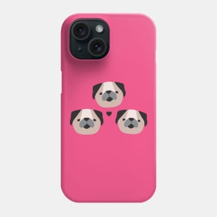 Pudgy Pugs I Phone Case