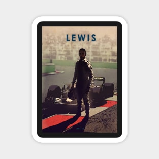 Lewis Hamilton - Mclaren MP4 - Car Legends Magnet