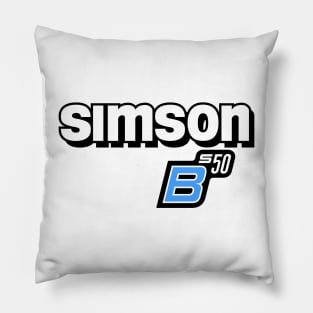 Simson S50 B Logo (v2) Pillow