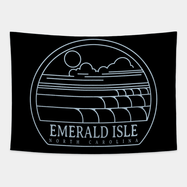 Emerald Isle, NC Summertime Vacationing Tapestry by Contentarama