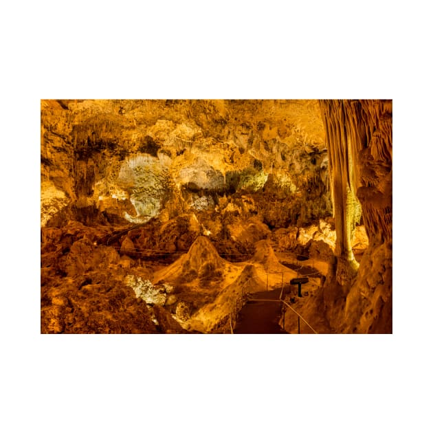 Subterranean Path Carlsbad Caverns by jforno