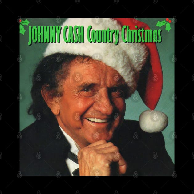 Johnny Cash Country Christmas by HARDER.CO