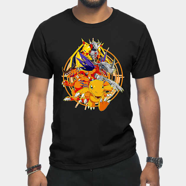 Agumon Evolution - Digimon - T-Shirt