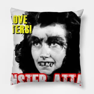 Frankenstein's Daughter Pillow