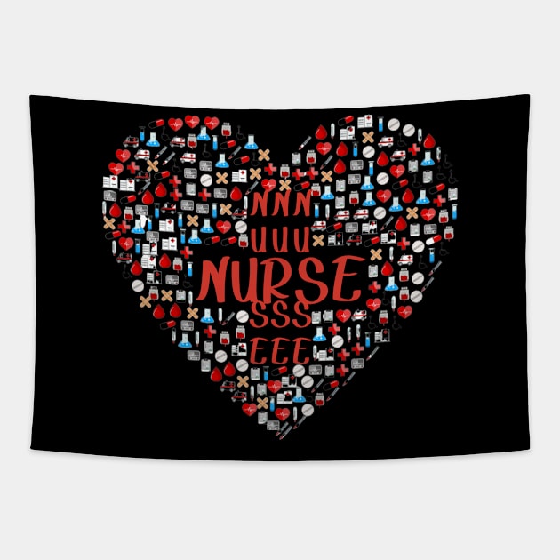 Perfect For Nurses. Nurse appreciation present. Tapestry by topsnthings