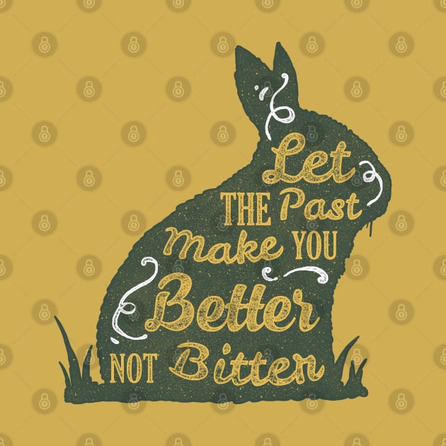 Motivation Quotes-let the past make you better not bitter by GreekTavern