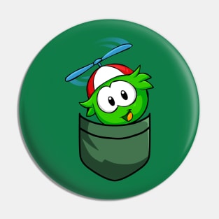 Green Puffle Pin