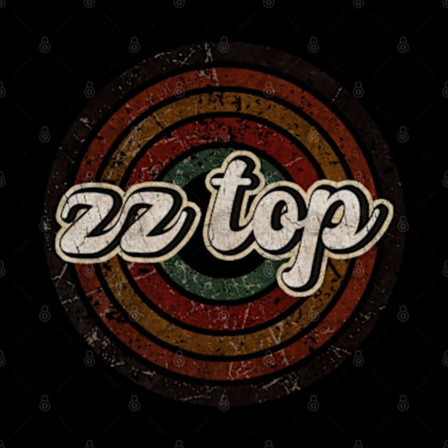 zz top vintage design on top by agusantypo