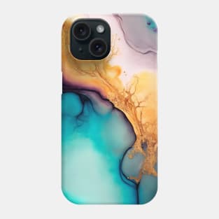 Sweet Splash - Abstract Alcohol Ink Resin Art Phone Case