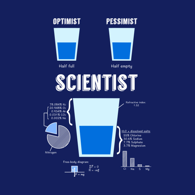 Optimist... pessimist... SCIENTIST! - Science - Phone Case