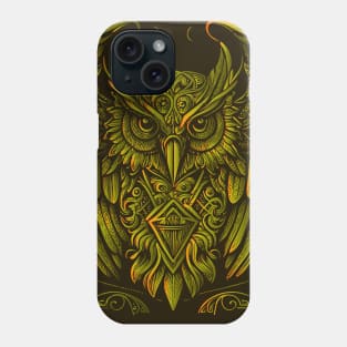 Vintage Steampunk Owl Phone Case