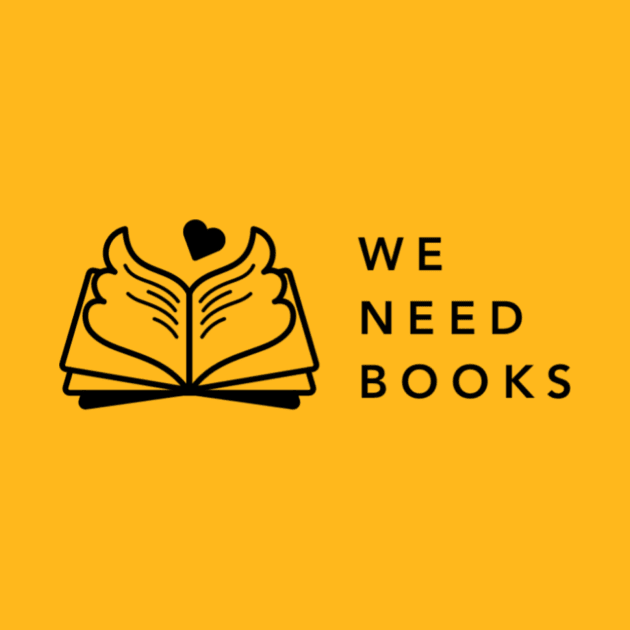 We Need Books (black full logo) by weneedbooks