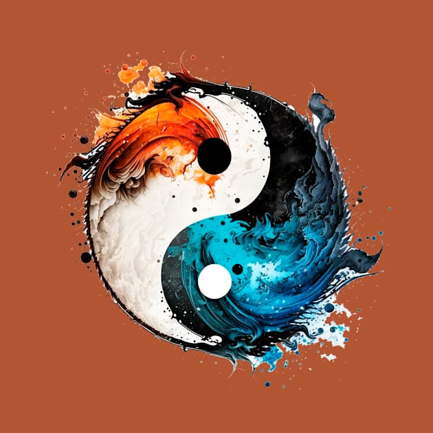 Yin Yang T-Shirt by Genuine Vintage