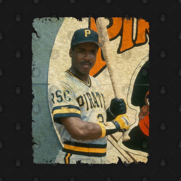 Barry Bonds in Pittsburgh Pirates Baseball by PESTA PORA