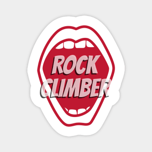 Rock Climber Magnet