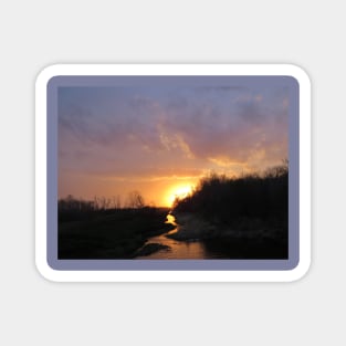 Manitoba Sunset No.2 Magnet